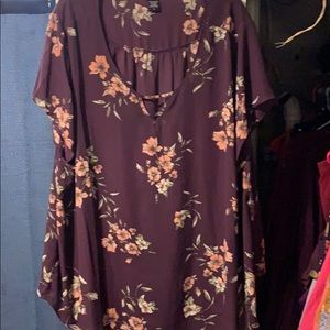 Torrid Chiffon Blouse